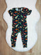 Bowtism Bamboo Baby Shark Romper - Bowtism