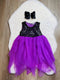 Bowtism Halloween Costume Tutu Dress with Matching Bow - Bowtism