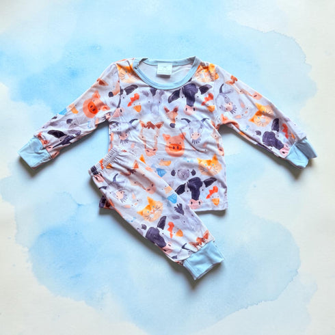 Toddler Farm Inspired Pajama Set