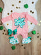 Bowtism Clover Romper with Matching Bow - Bowtism