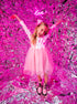 Bowtism Pastel Valentine Tutu Dress With Matching Bow - Bowtism