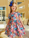 Girls Starfish Urchin Sea Dress with Matching Bow - Bowtism