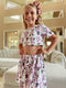 Girls Bowtism Pretty Mouse Crop Skirt Set with Matching Bow - Bowtism