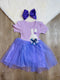 Bowtism Lavender Bunny Tutu Dress with Matching Bow - Bowtism