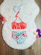 Bowtism Mommy & Me Peach Floral Swimsuit with Matching Bow - Bowtism