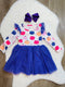 Bowtism Colorful Bright Pumpkin Tutu Dress with Matching Bow - Bowtism