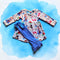 Girls Wonderland Ruffle Winter Pants Set with Matching Bow
