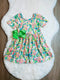 Bowtism Pineapple Paradise Twirl Dress with Matching Bow - Bowtism