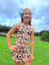 Girls Character Theme Park Skort Set with Matching Bow