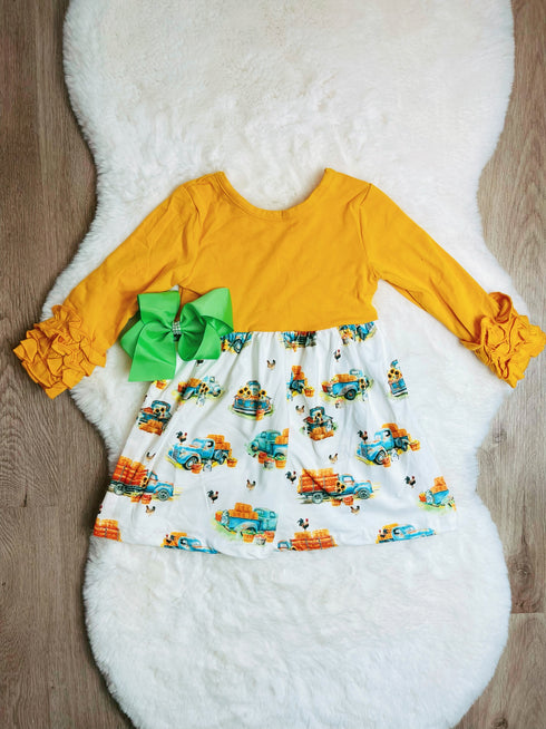 Bowtism Sunlight Harvest Dress - Bowtism