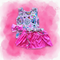 Girls Mouse Treats Skort Set with Matching Bow