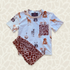 Boys Zoo Vacation Shorts Outfit Set