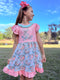 Pink Easter Bunny Dress for Girls + Matching Bow