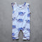Baby Boy Whale Romper in Whale Print | Bowtism