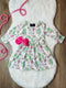 Bowtism Pink Grinchmas Dress with Matching Bow - Bowtism
