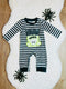 Bowtism Baby Boys Frankenstein Romper - Bowtism