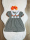 Bowtism Halloween Ghost Dress with Matching Bow - Bowtism