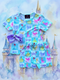 Girls Theme Park Shorts Set with Matching Bow