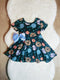 Bowtism Girls Cookie Dress with Matching Bow - Bowtism