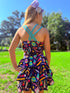 Girls Preppy School Skort Set with Matching Bow