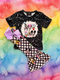 Girls Summer Flare Pants Set with Matching Bow