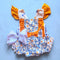Baby Sweet Floral Romper + Matching Bow