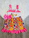 Bowtism Sweet Easter Chick Dress with Matching Bow - Bowtism