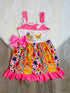 Bowtism Sweet Easter Chick Dress with Matching Bow - Bowtism