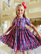 Bowtism Lobster Yacht Party Dress with Matching Bow - Bowtism