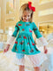 Bowtism Girls Holiday Puppy Lace Dress & matching bow - Bowtism