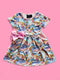 Girls Unicorn Pocket Dress with Matching Bow - Bowtism