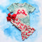 Girls Lobster Inspired Flare Set + Matching Bow