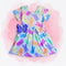 Girl’s Pastel Peeps Dress with matching bow
