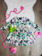 Bowtism Spring Butterfly Twirl Dress With Matching Bow - Bowtism