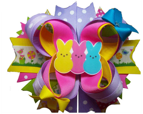 Bowtism Three Peeps Bow - Bowtism