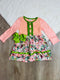 Bowtism Girls Emmy Floral Dress with Matching Bow - Bowtism