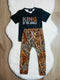 Bowtism Boys King Of The Jungle Jogger Pants Set - Bowtism