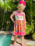 Bowtism Sweet Easter Chick Dress with Matching Bow - Bowtism