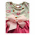 Pink Nutcracker Dress for Girls with Matching Bow