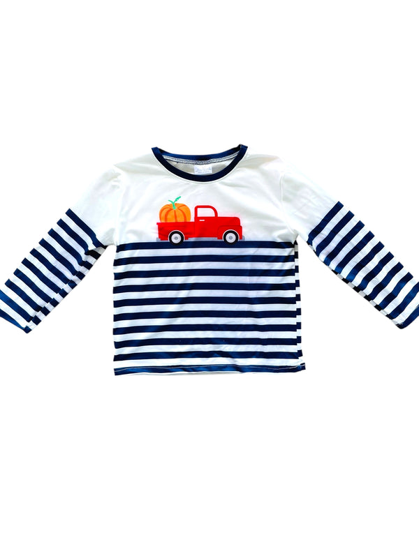 Bowtism Classic Pumpkin Truck Shirt - Bowtism