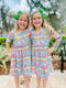 Bowtism Lucky Charms Twirl Dress With Matching Bow - Bowtism