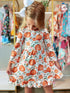 Bowtism Mallory Harvest Twirl Dress with Matching Bow - Bowtism