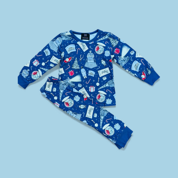 Unisex Express Pajamas Set with Matching Bow