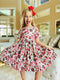 Bowtism Candy Cane Twirl Dress with Matching Bow - Bowtism