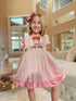 Bowtism Christmas Nutcracker Velvet Tutu Twirl Dress with Matching Bow - Bowtism