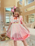 Bowtism Christmas Nutcracker Velvet Tutu Twirl Dress with Matching Bow - Bowtism