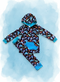 Toddler Boy Blue Dino Hoodie Jogger Set