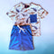 Boys Boho Shark Shorts Set