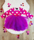 Bowtism Watercolor Love Valentine Day Tutu Dress With Matching Bow - Bowtism