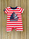 Bowtism Boys Yacht Life Romper - Bowtism
